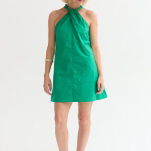 Alternative view of Chloe Halter Poplin Mini Dress